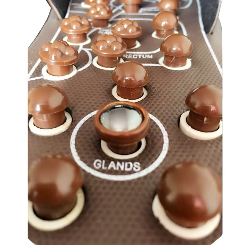 NEW CHOCOLATE PLUNG-ITS! Rare earth energy dynamic spring plunge vasodilation sandals (with interchangeable or removable nodes)