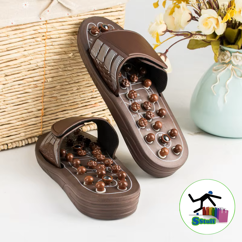 NEW CHOCOLATE PLUNG-ITS! Rare earth energy dynamic spring plunge vasodilation sandals (with interchangeable or removable nodes)