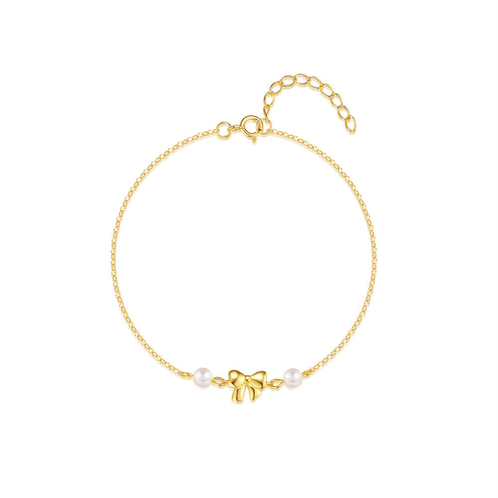 925 Sterling Silver cable chain Bracelets Simple Style