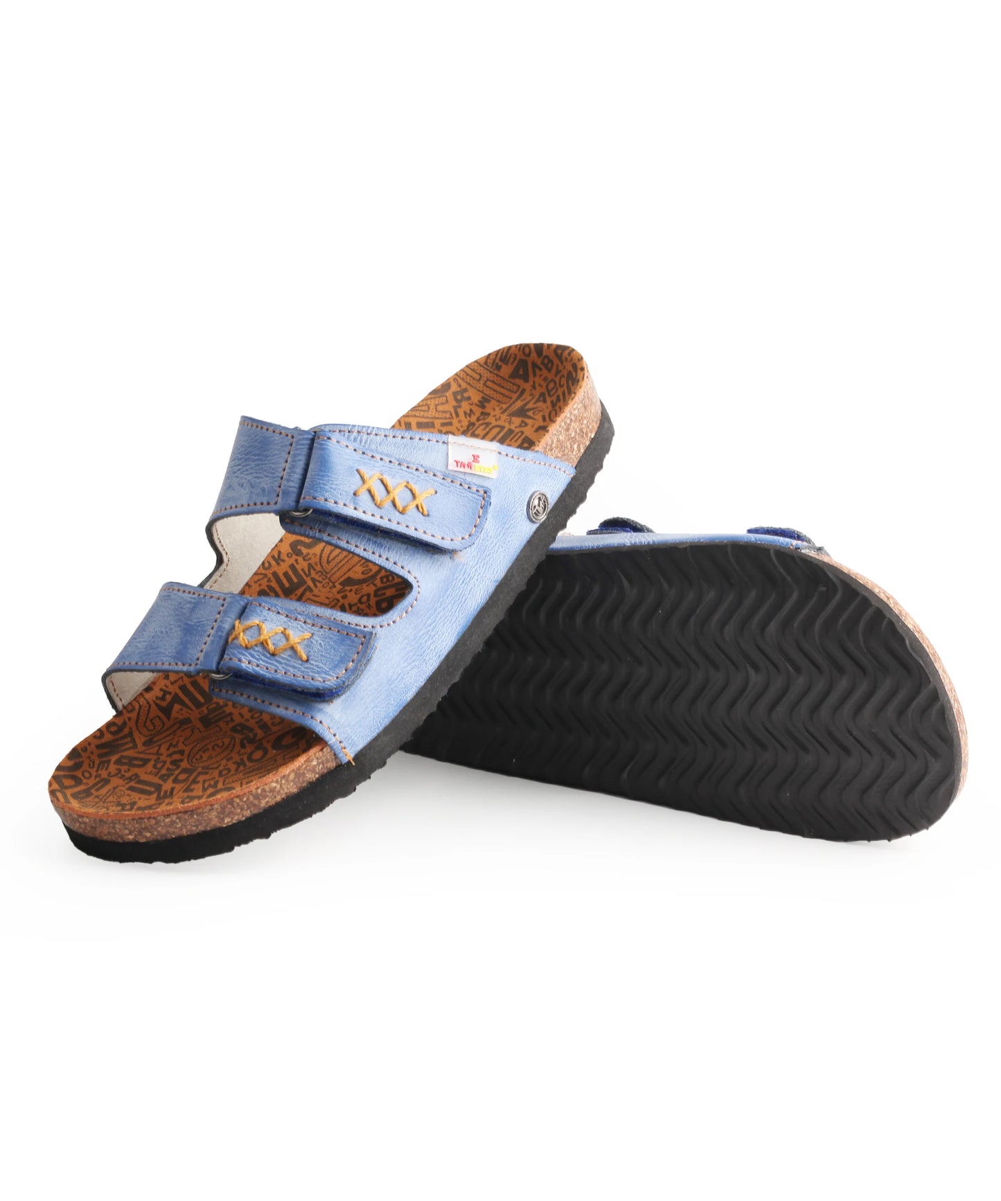 Luxury Step - High-Quality Genuine Leather p Retro Stitch Sandals For Women