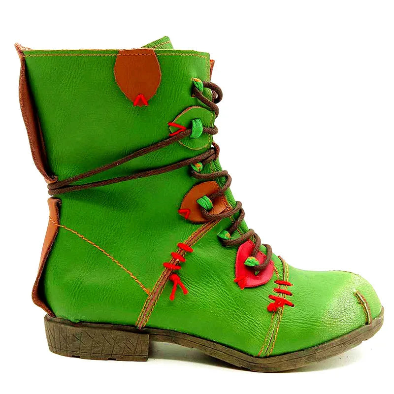 "Serene Strollers: Zip-Up Boots for Effortless Style and Steady Steps"