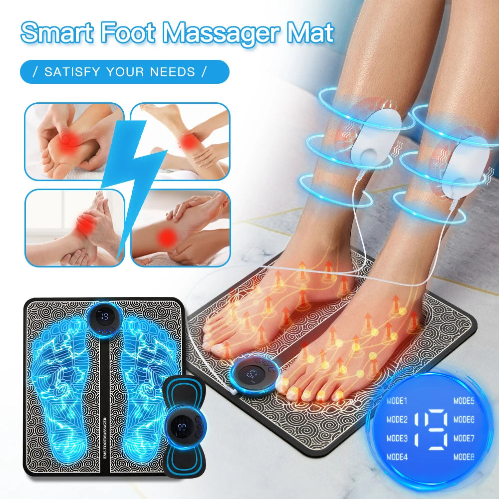 Foot Finesse Foness Set - Acupoints Muscle Stimulation Improve Blood Circulation Relief Neuropathy Relaxing Massage Foness Bundle