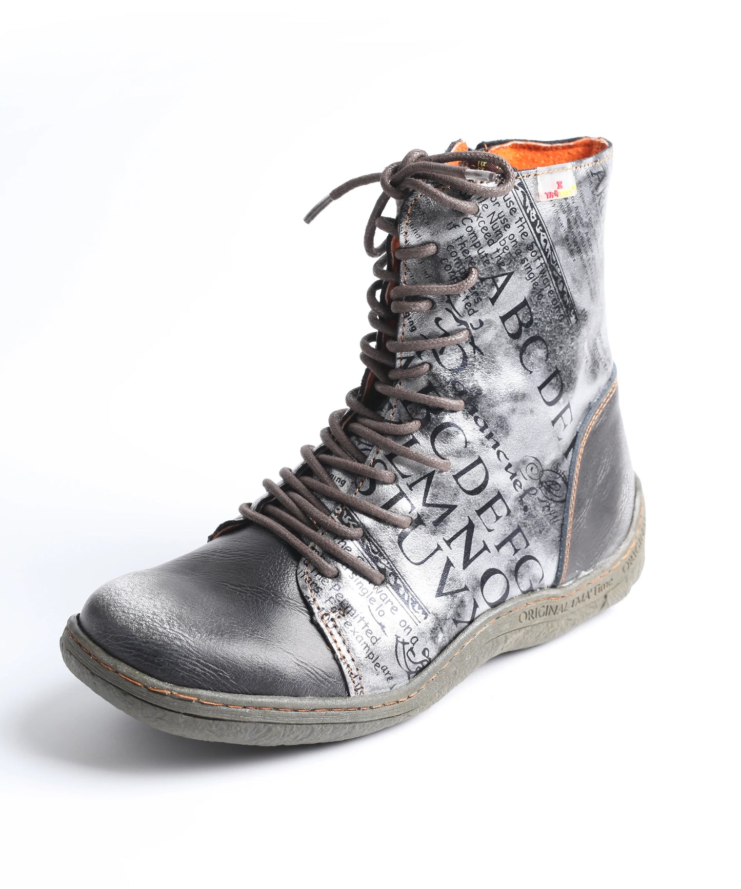 Alpha Boots - Washed Leather Stylish Steps From A To Z