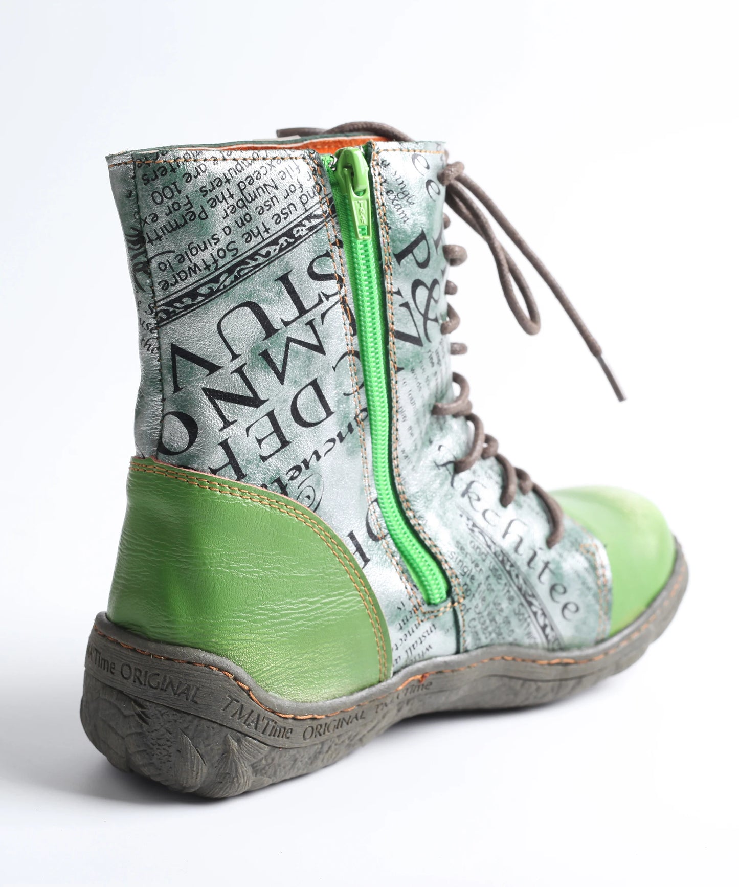 Alpha Boots - Washed Leather Stylish Steps From A To Z