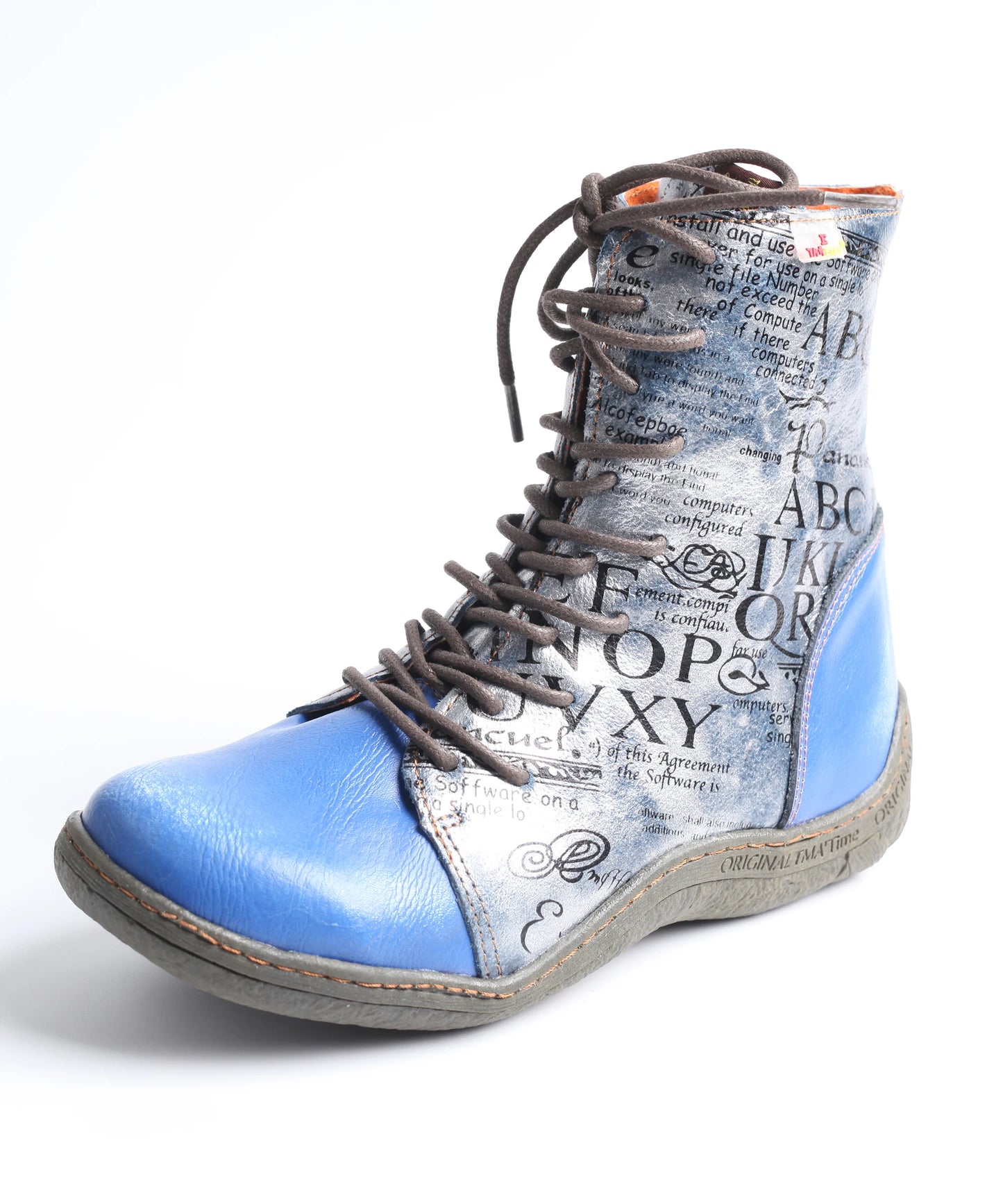 Alpha Boots - Washed Leather Stylish Steps From A To Z