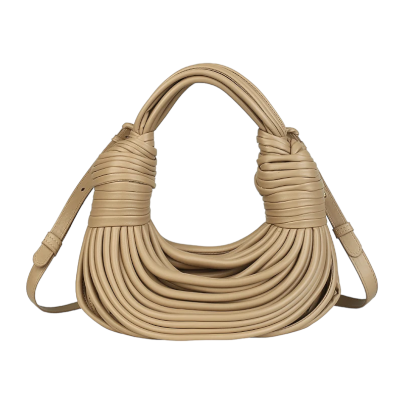 Introducing our 'Princess Rapunzel' Flowing Bun Wrapped Cross Body Clutch Faux Handbags