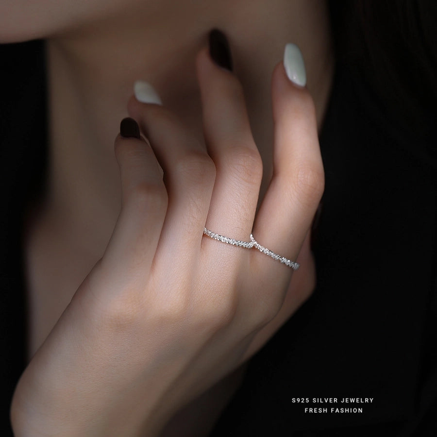 925 Sterling Silver Round Rings 925 Sterling Silver Rings