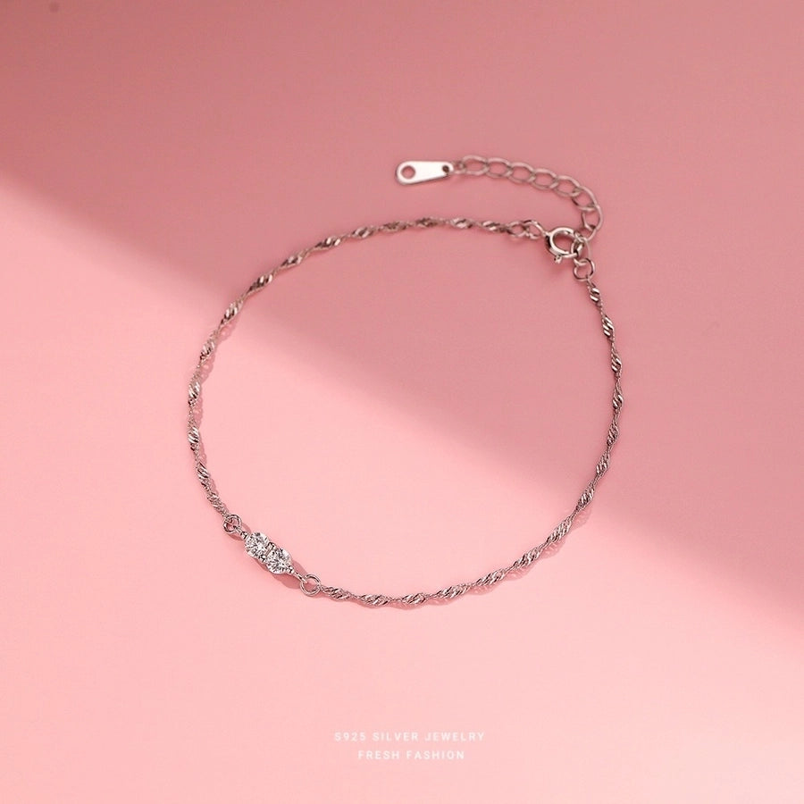 925 Sterling Silver  Bracelets Elegant Glam