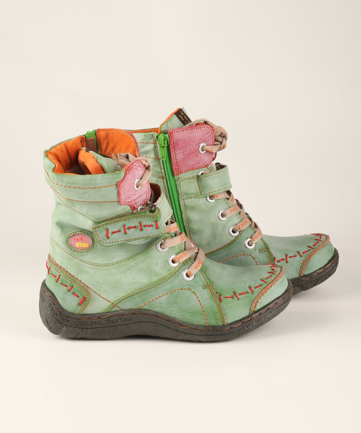 Women's Washed Leather Hand Stitched Radiant Rebel Shorties