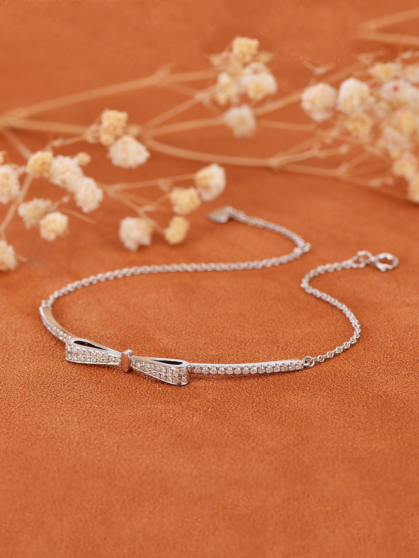 925 Sterling Silver cable chain Bracelets Simple Style Classic Style