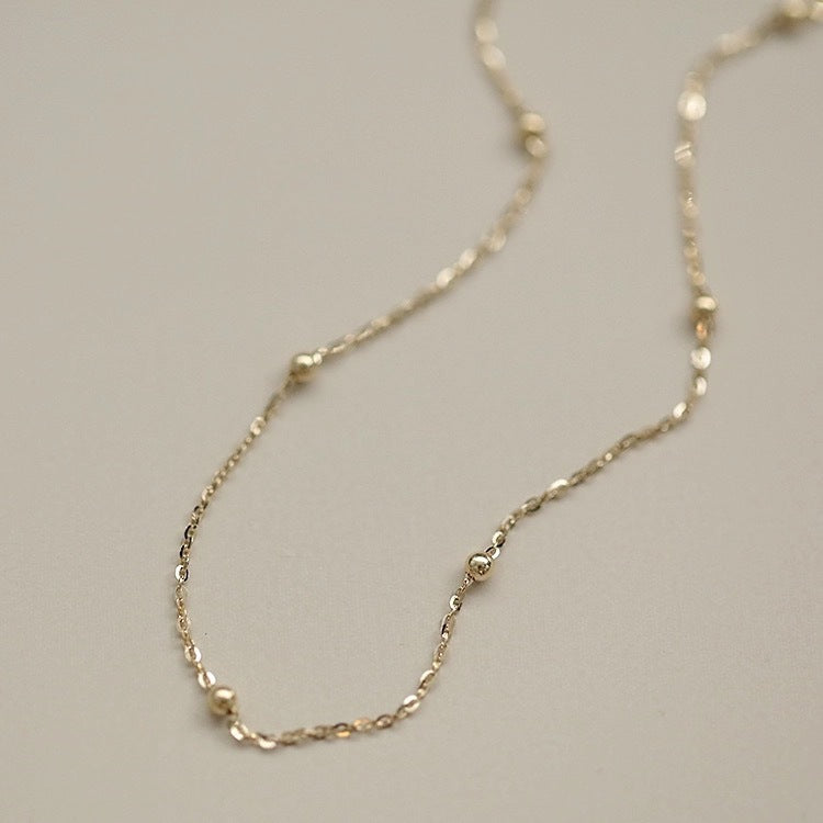 925 Sterling Silver cable chain Bracelets Simple Style