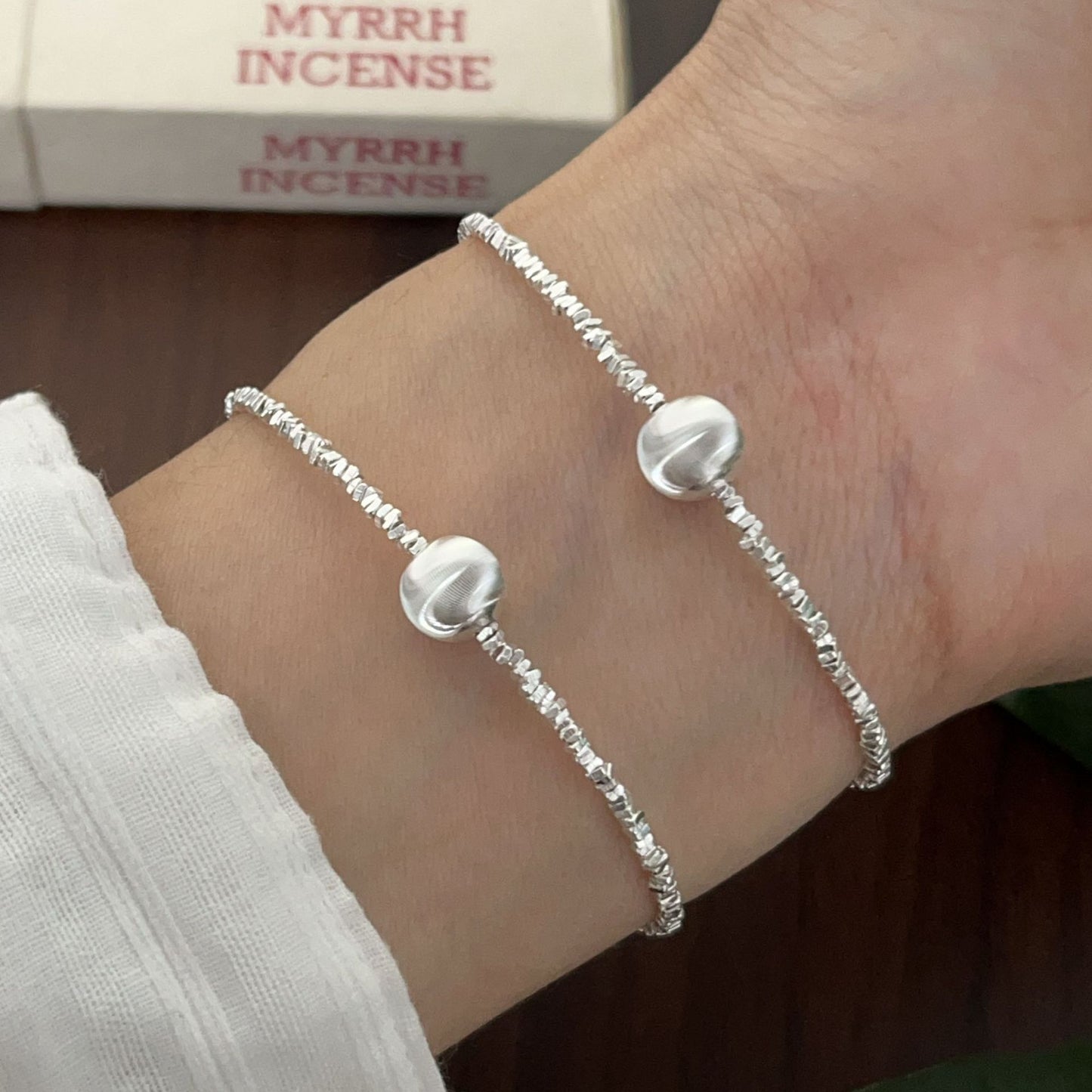 925 Sterling Silver  Bracelets Elegant Simple Style