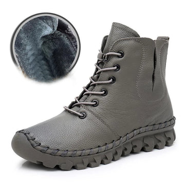 Introducing Our Style Treads Round Toe Flat Boots For Women Stumble Stuff