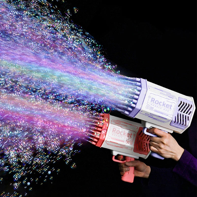 Bubble Barrage Tommy Gun Bubble Blaster – Unleash a Storm of Bubbles!