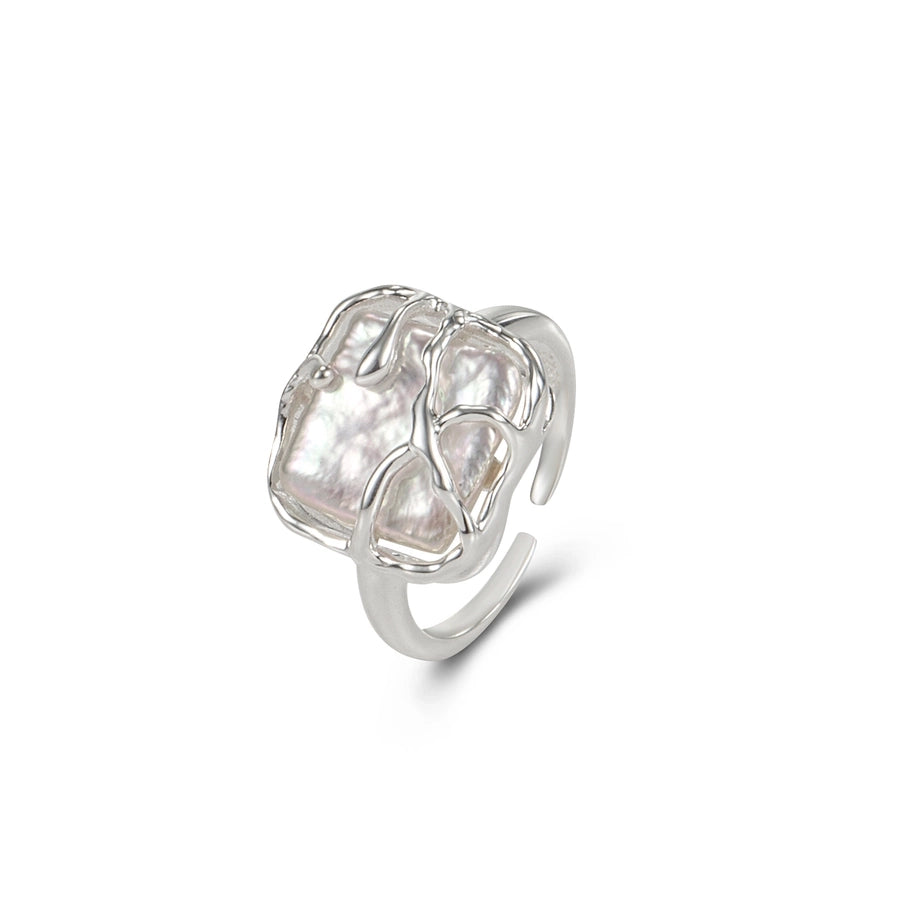 925 Sterling Silver Geometric Open Rings 925 Sterling Silver Rings