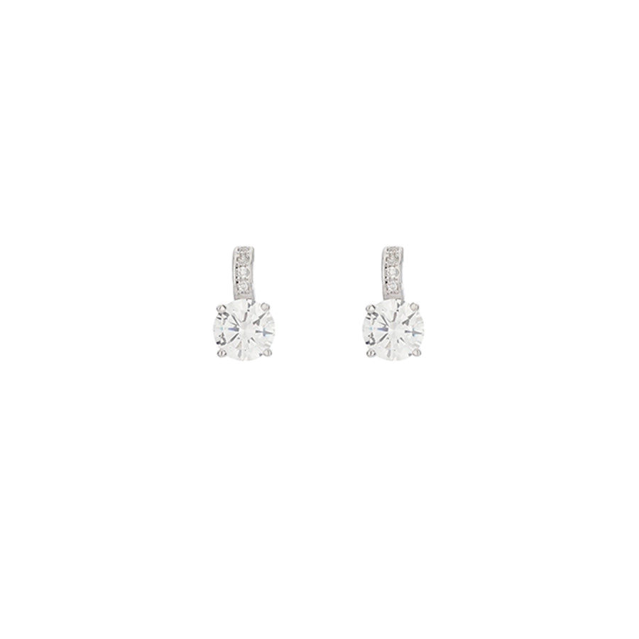 1 Pair 14K Gold Plated 925 Sterling Silver 925 Sterling Silver Earrings Geometric Ear Studs