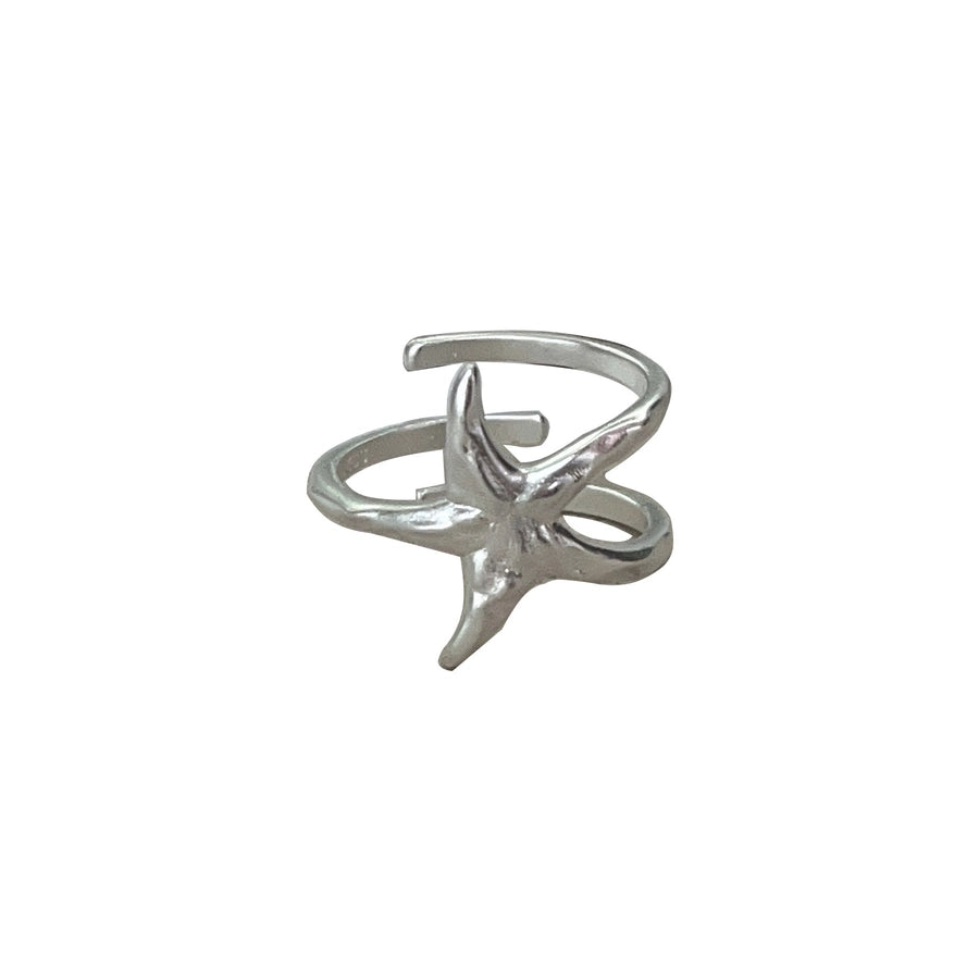 925 Sterling Silver Star Open Rings 925 Sterling Silver Rings