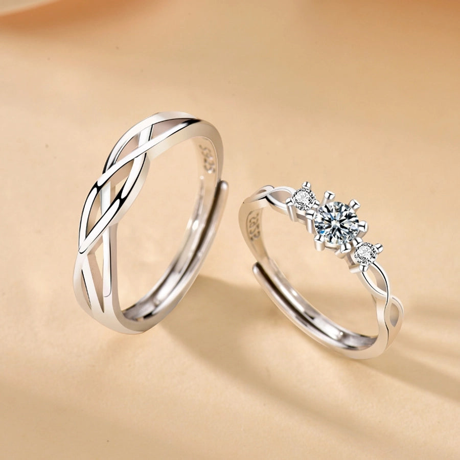 925 Sterling Silver Oval Rings 925 Sterling Silver Rings