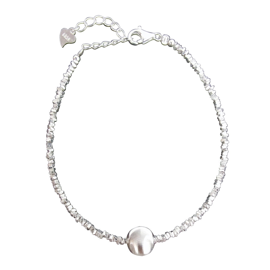 925 Sterling Silver  Bracelets Elegant Simple Style