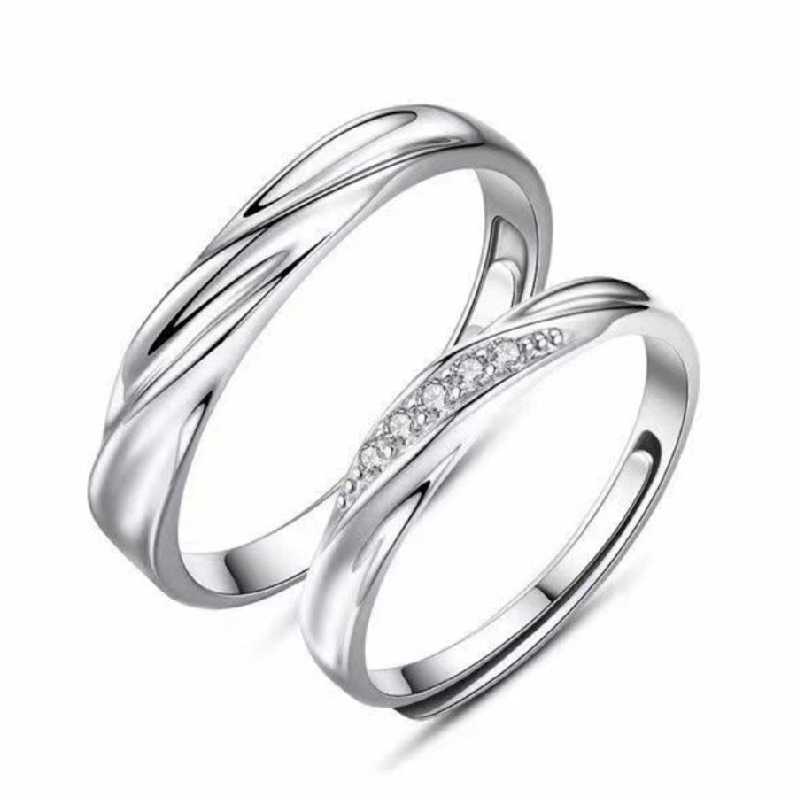 925 Sterling Silver Waves Rings 925 Sterling Silver Rings