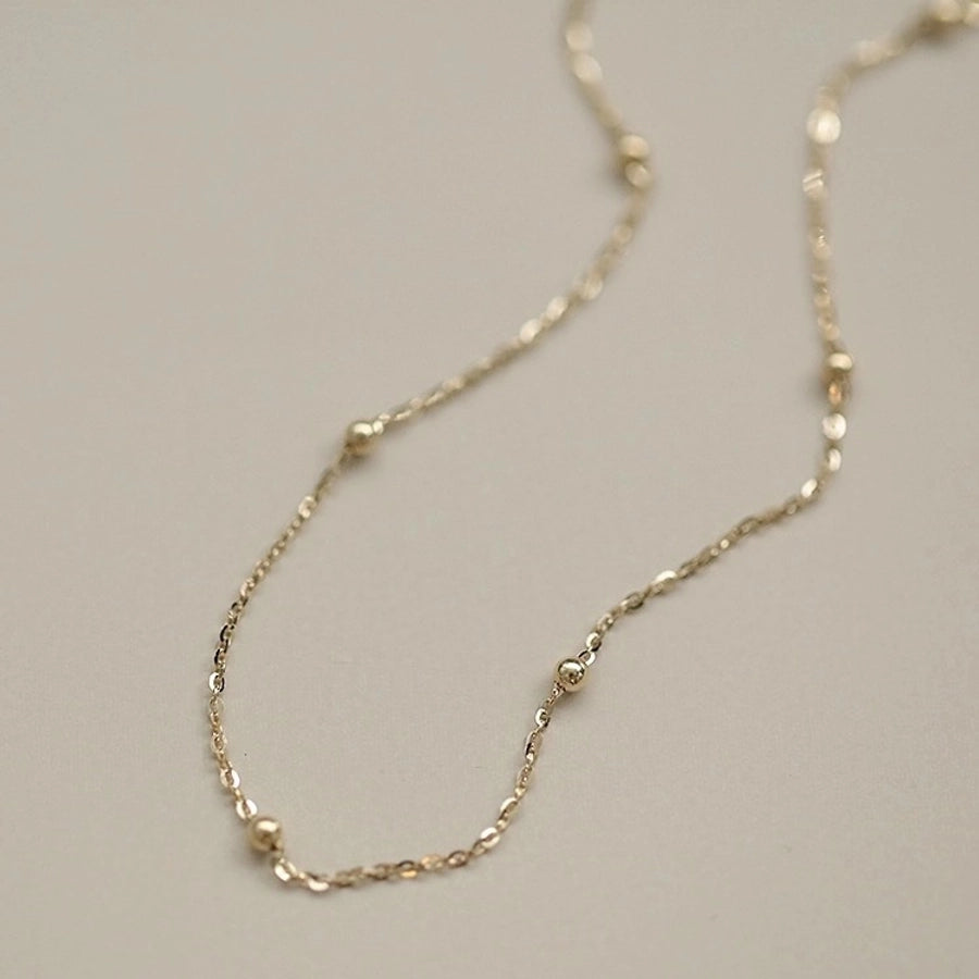 925 Sterling Silver cable chain Bracelets Simple Style