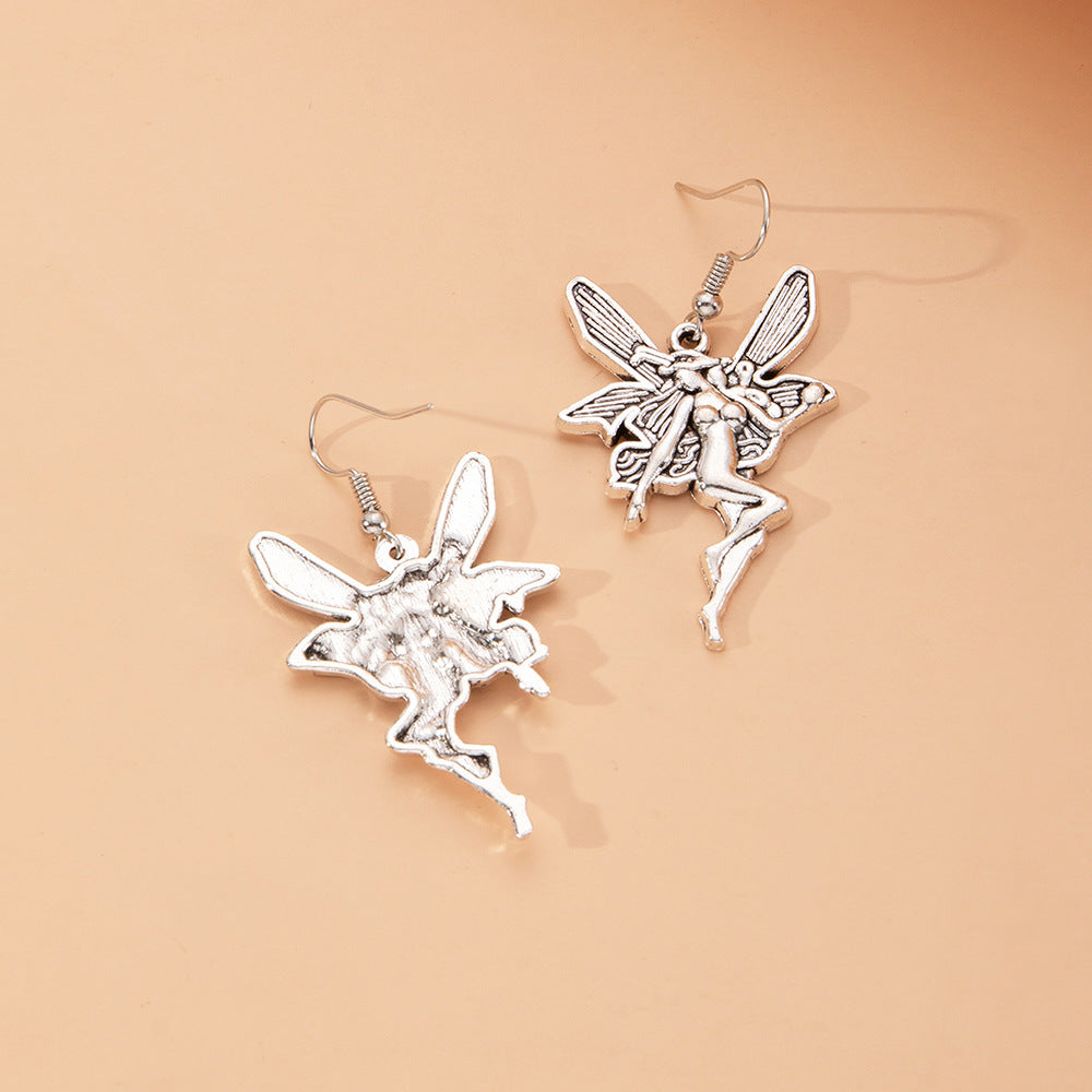 Unique style weird fashion pixie | fairy earrings