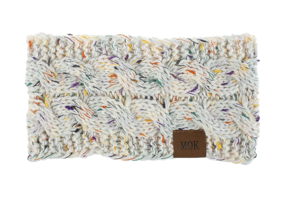 Colorful wool knitted headbands perfect gift for mothers, daughters and grandmothers