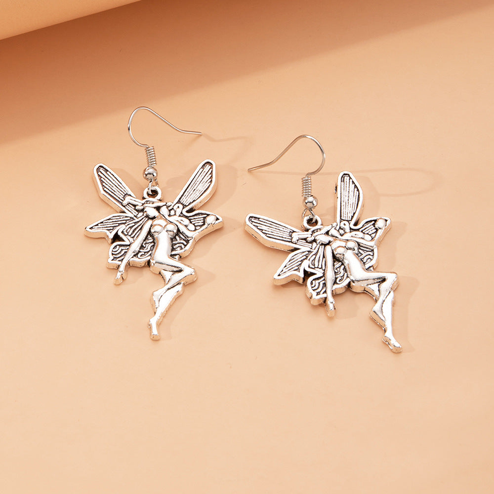 Unique style weird fashion pixie | fairy earrings