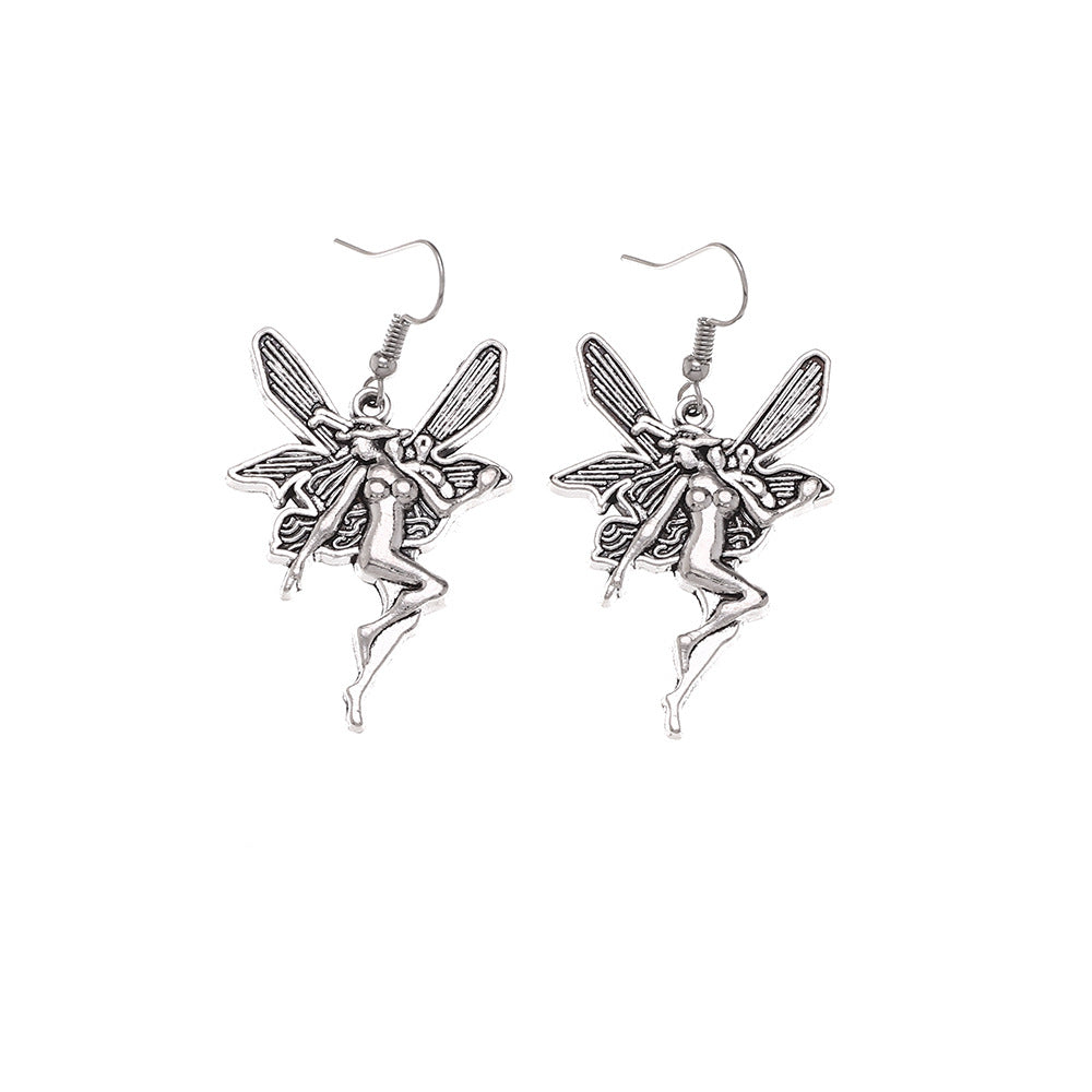 Unique style weird fashion pixie | fairy earrings